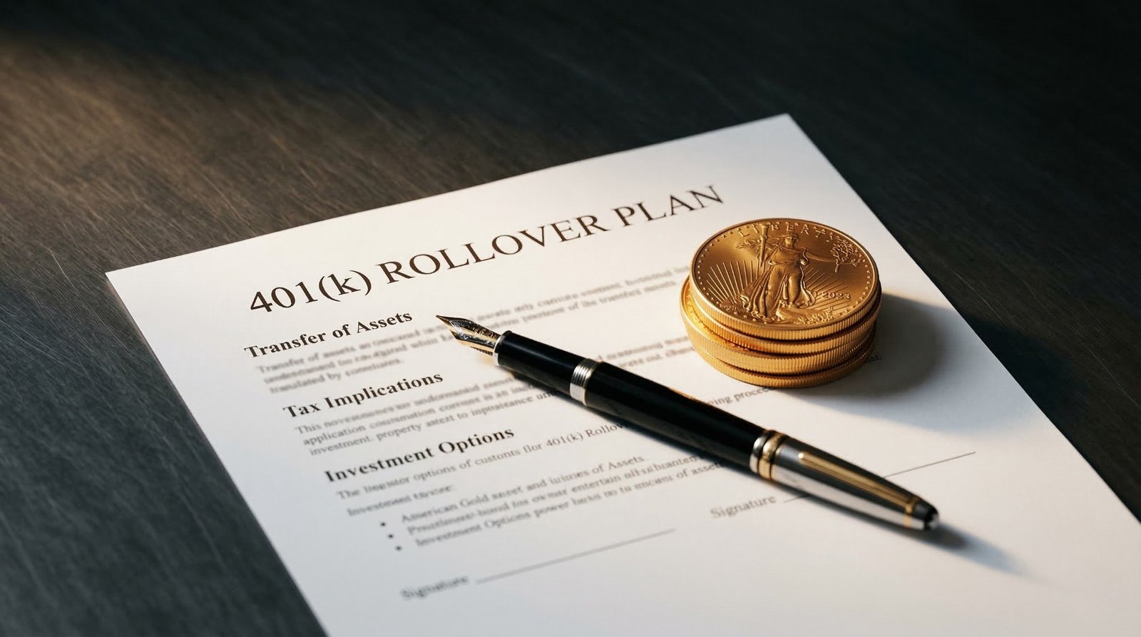 401(k) to gold ira rollover